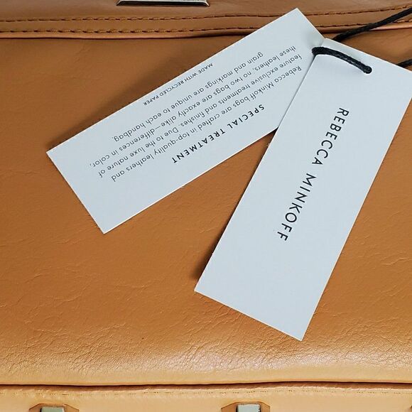 NWT REBECCA MINKOFF Mini M.A.C. Leather Crossbody Bag MSRP $195 - Picture 11 of 16